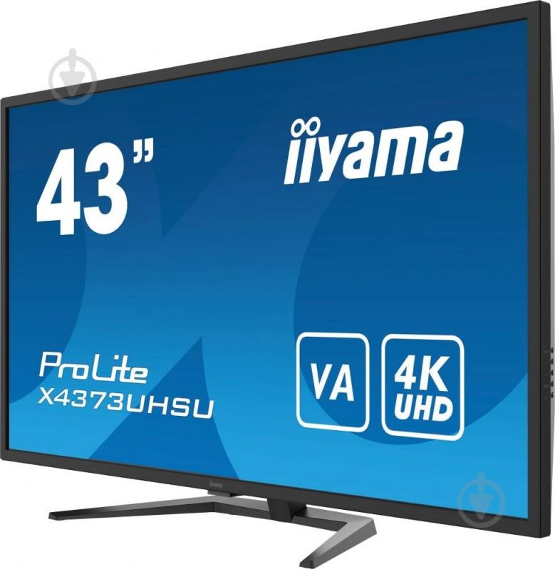 Монитор Iiyama ProLite 43" (X4373UHSU-B1) - фото 3