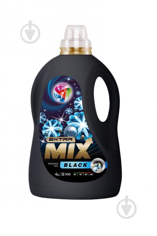 Гель для машинной и ручной стирки EXTRA MIX PRO Black 4 л - фото 1