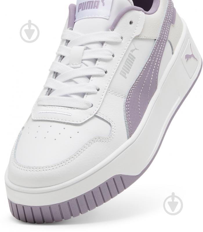 Кроссовки для девочек демисезонные Puma CARINA STREET JR 39384612 р.35,5 белые - фото 4
