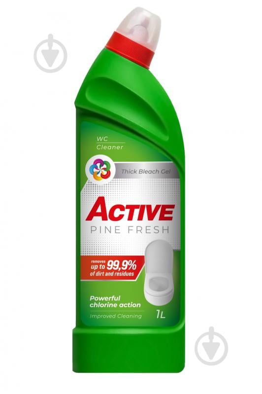 Засіб для унітаза ACTIVE chemistry Pine Fresh 1 л - фото 1