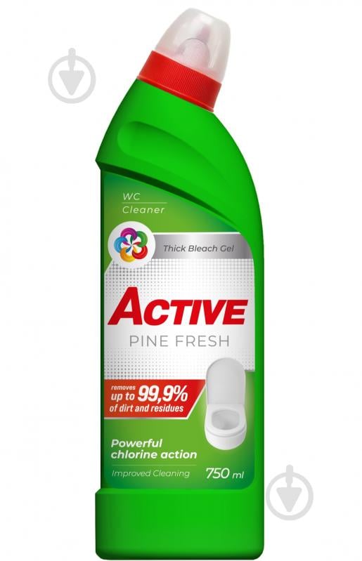 Засіб для унітаза ACTIVE chemistry Pine Fresh 0,75 л - фото 1