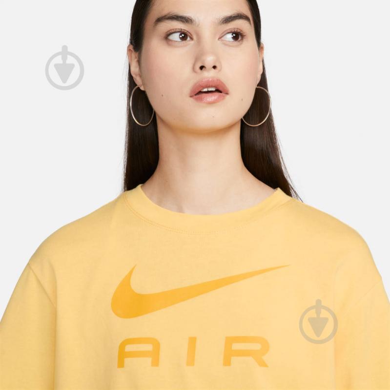 Футболка Nike W NSW TEE AIR BF DX7918-795 р.XS желтый - фото 3