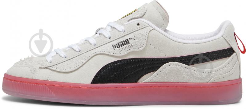 Кросівки жіночі демісезонні Puma FERRARI SUEDE TOPO TRIP 30849202 р.36 білі - фото 1