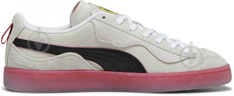 Кросівки жіночі демісезонні Puma FERRARI SUEDE TOPO TRIP 30849202 р.36 білі - фото 2