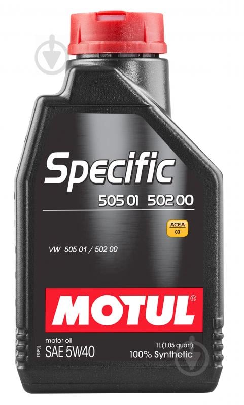 Моторне мастило Motul Specific 505 01/502 00/505 00 5W-40 1 л (101573) - фото 1