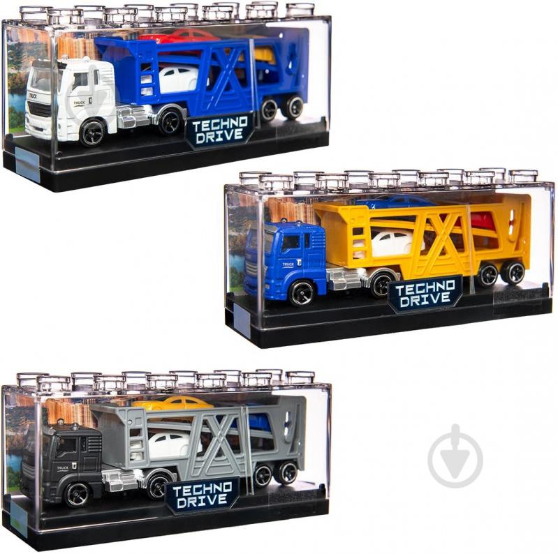 Модель TechnoDrive 1:43 Автоперевозчик в ассортименте 250415CG - фото 10 Модель TechnoDrive 1:43 Автоперевозчик в ассортименте 250415CG - фото 10
