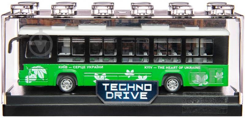 Модель TechnoDrive 1:43 Автобус Экскурсионный Украина 250418CG - фото 1