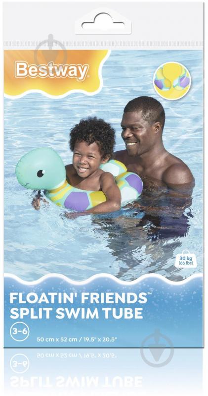 Круг надувной Bestway ø42 Floatin' Friends Split - фото 7