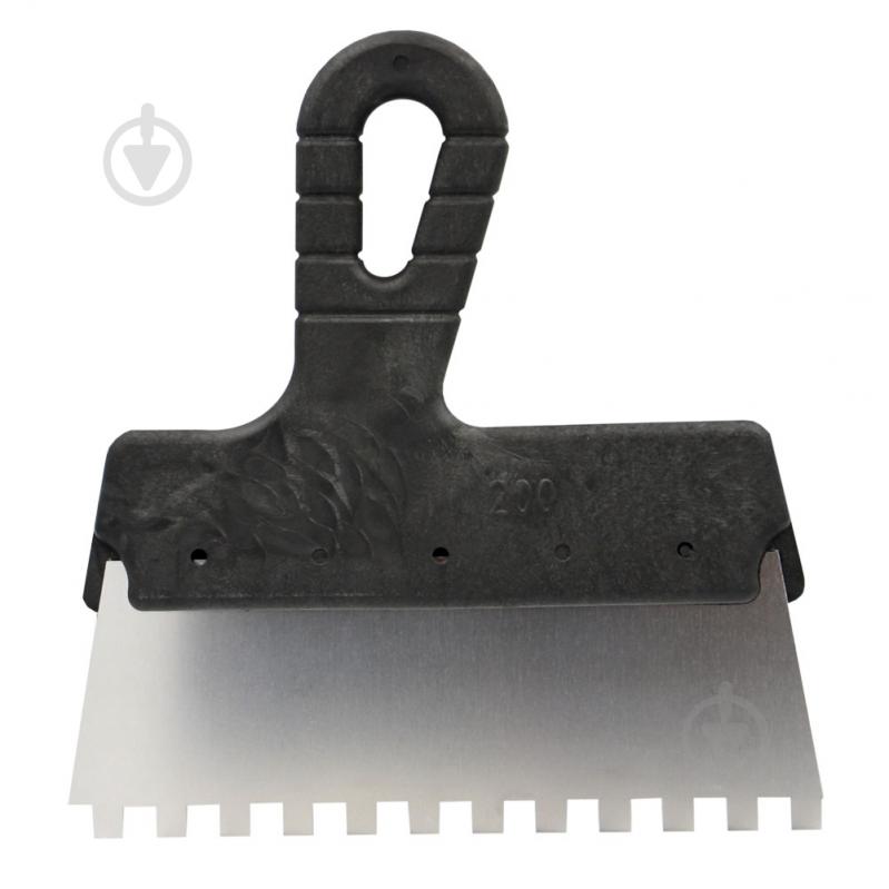 Шпатель зубчатый Сталь 122021 - фото 1 Шпатель зубчатый Сталь 122021 - фото 1