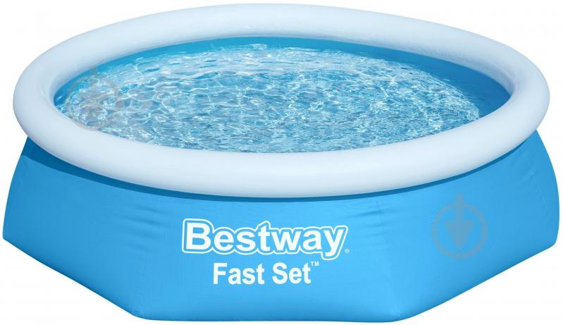 Бассейн надувной Bestway Fast Set 244x61 см - фото 3 Бассейн надувной Bestway Fast Set 244x61 см - фото 3