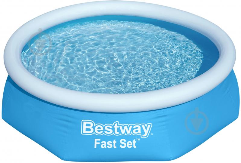 Бассейн надувной Bestway Fast Set 244x61 см - фото 2 Бассейн надувной Bestway Fast Set 244x61 см - фото 2
