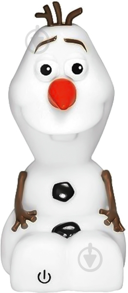 Ночник Disney Frozen Олаф белый 40450 - фото 1