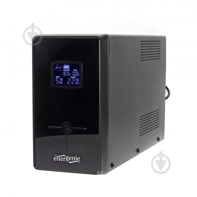 Джерело безперебійного живлення (ДБЖ) EnerGenie LCD, USB EG-UPS-035 - фото 1