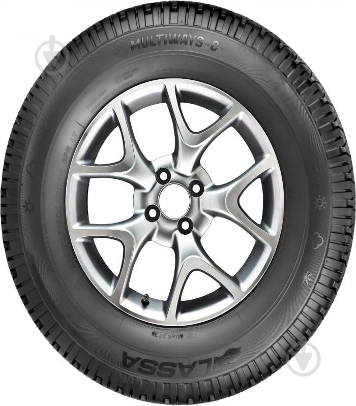 Шина LASSA Multiways-C 225/65R16C 112/110 R всесезонные - фото 2