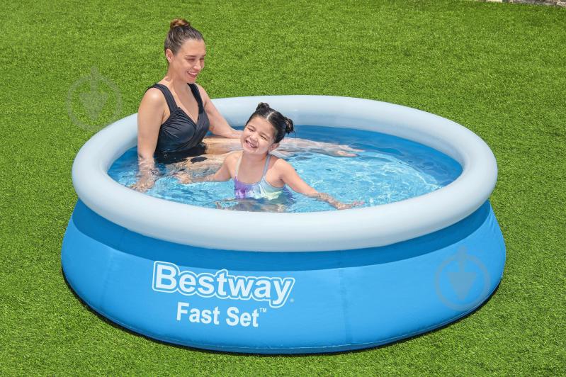 Бассейн надувной Bestway Fast Set 940 л - фото 7