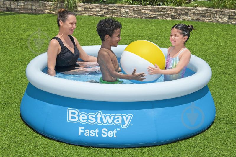 Бассейн надувной Bestway Fast Set 940 л - фото 6