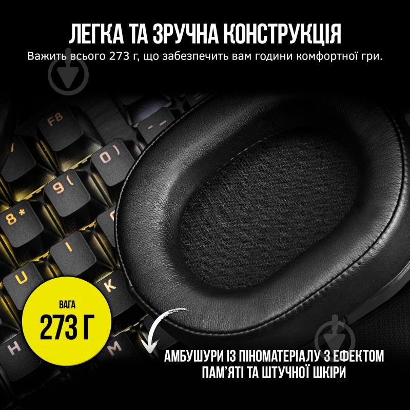 Наушники Corsair HS55 Surround Headset carbon (CA-9011265-EU) - фото 4