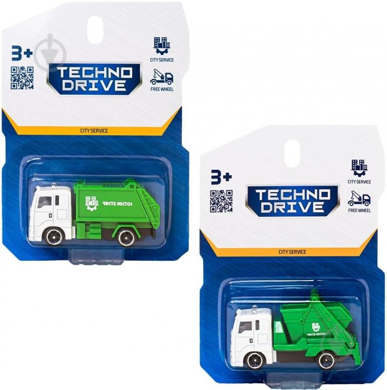 Мини-модель TechnoDrive 1:64 Городская служба в ассортименте 250421CG - фото 6 Мини-модель TechnoDrive 1:64 Городская служба в ассортименте 250421CG - фото 6
