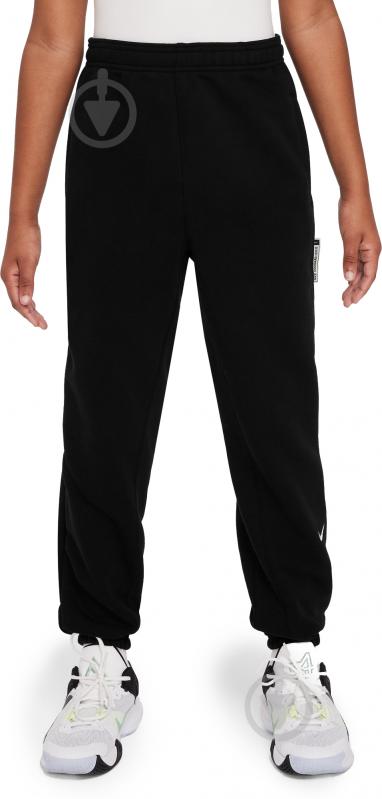 Штани Nike K NK DF SI FLC PANT FZ5027-010 р. XL чорний - фото 1