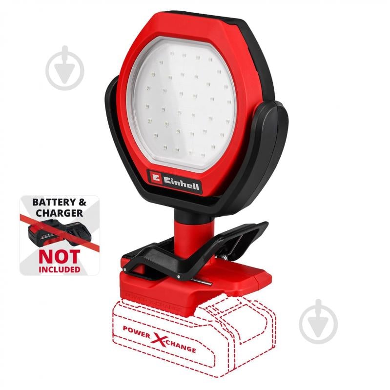 Фонарь кемпинговый Einhell аккумуляторный PXC GC-OL 18/1500 Li - Solo 2320120 - фото 2