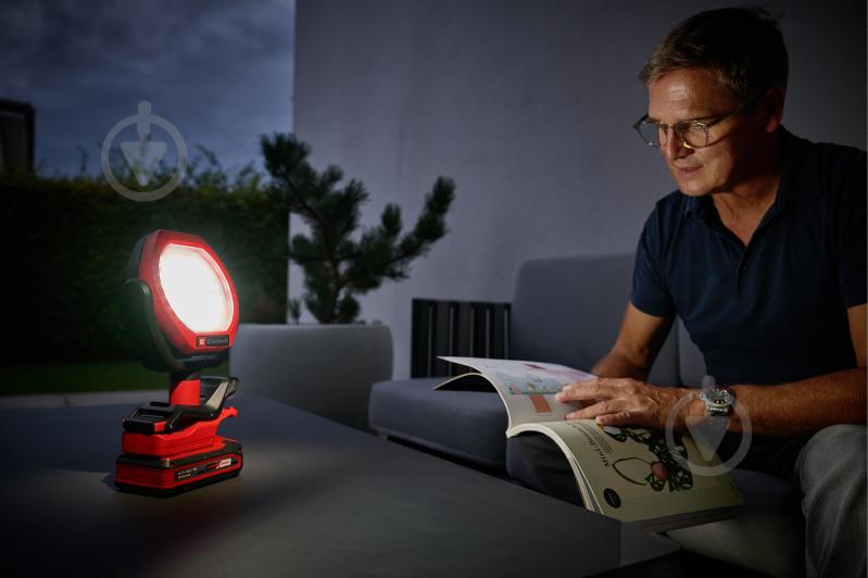 Фонарь кемпинговый Einhell аккумуляторный PXC GC-OL 18/1500 Li - Solo 2320120 - фото 4