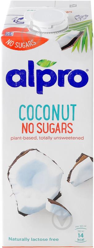 Напій Alpro кокосовий без цукру 1л - фото 1 Напій Alpro кокосовий без цукру 1л - фото 1