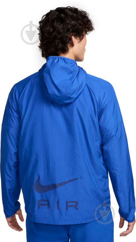 Джемпер Nike NSSAIR RUN JKT HM0187-480 р.XL синий - фото 2