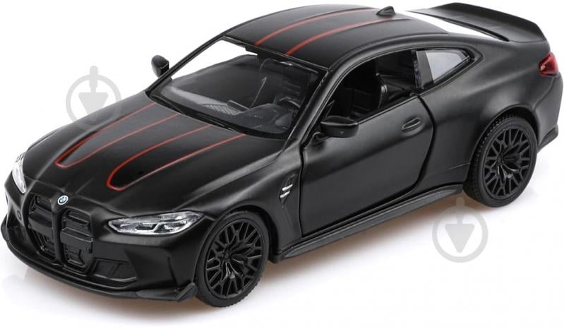Автомодель TechnoDrive 1:43 BMW M4 CSL 2023 черный 250435U - фото 1
