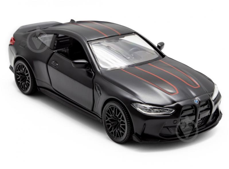 Автомодель TechnoDrive 1:43 BMW M4 CSL 2023 черный 250435U - фото 7