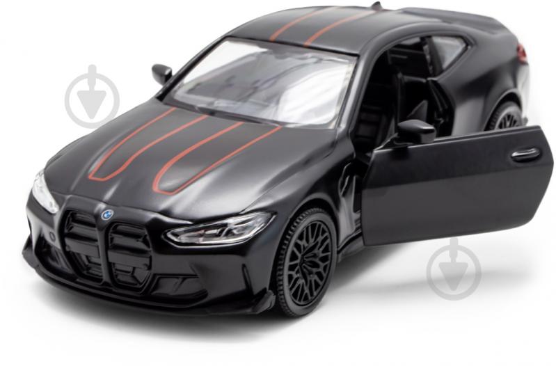 Автомодель TechnoDrive 1:43 BMW M4 CSL 2023 черный 250435U - фото 9