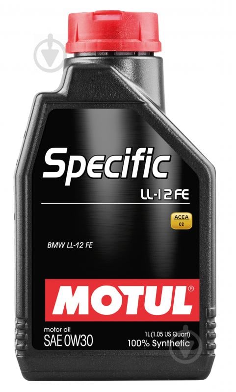 Моторное масло Motul Specific LL-12 FE 0W-30 1 л (107301) - фото 1