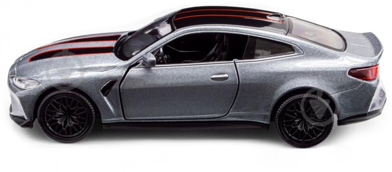 Автомодель TechnoDrive 1:43 BMW M4 CSL 2023 сірий 250436U - фото 2