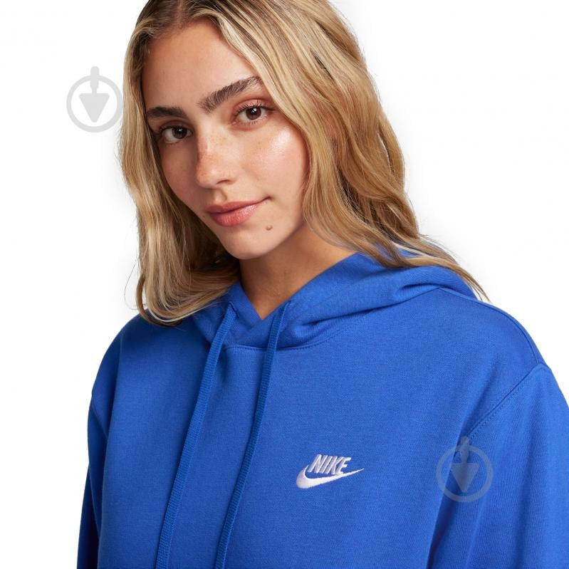 Джемпер Nike NSCLUB HOODIE PO BB BV2654-480 р.2XL синий - фото 3