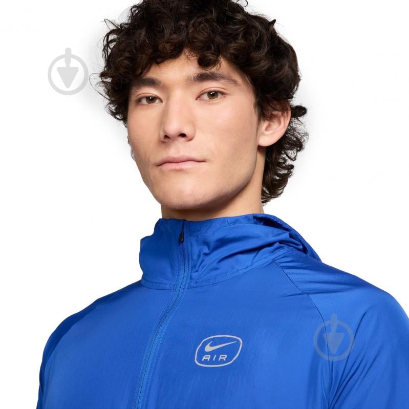 Джемпер Nike NSSAIR RUN JKT HM0187-480 р.S синий - фото 3