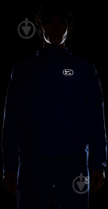 Джемпер Nike NSSAIR RUN JKT HM0187-480 р.S синий - фото 8