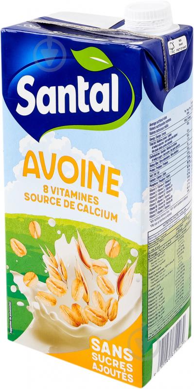 Напиток овсяный Santal 0,6% 1л - фото 3