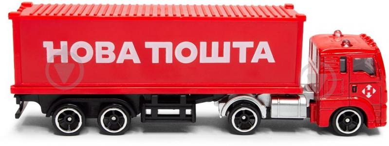 Модель TechnoDrive 1:43 Фура Новая Почта 250416CG - фото 7 Модель TechnoDrive 1:43 Фура Новая Почта 250416CG - фото 7