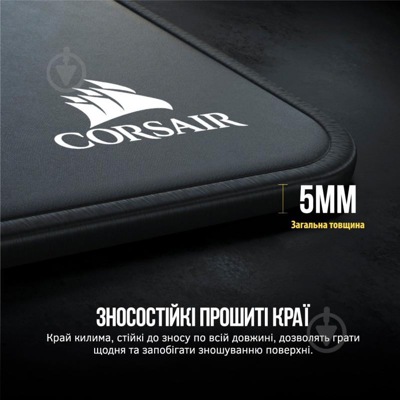 Ігрова поверхня Corsair MM350 Champion X-Large Black (CH-9413560-WW) - фото 3