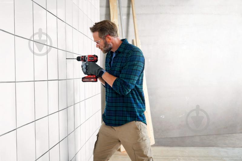 Шуруповерт ударний акумуляторний Einhell безщітковий PXC TP-CD 18/50 Li-i BL (2x2.0 Ah) 4513940 - фото 3