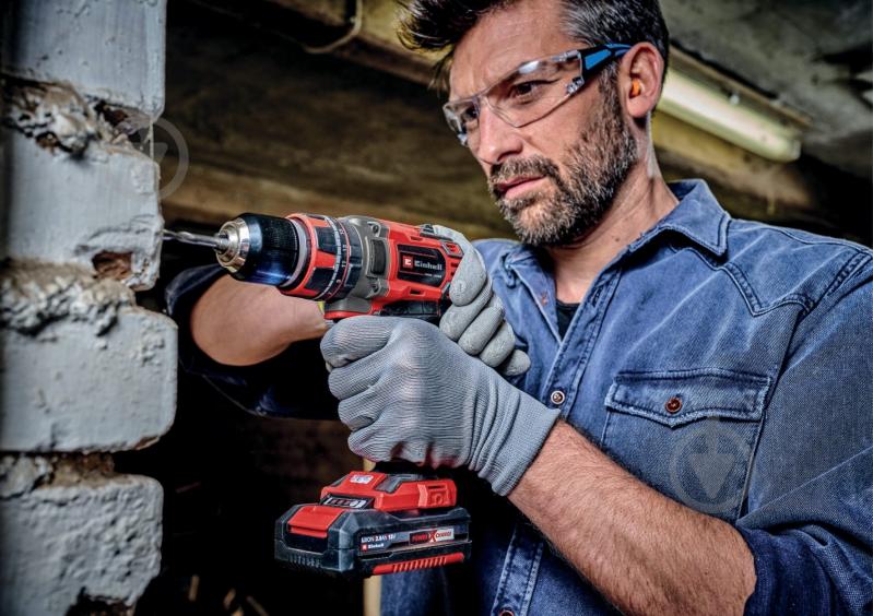 Шуруповерт ударний акумуляторний Einhell безщітковий PXC TP-CD 18/50 Li-i BL (2x2.0 Ah) 4513940 - фото 5