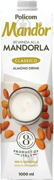 Напиток миндальный Mandor Classico - фото 1 Напиток миндальный Mandor Classico - фото 1