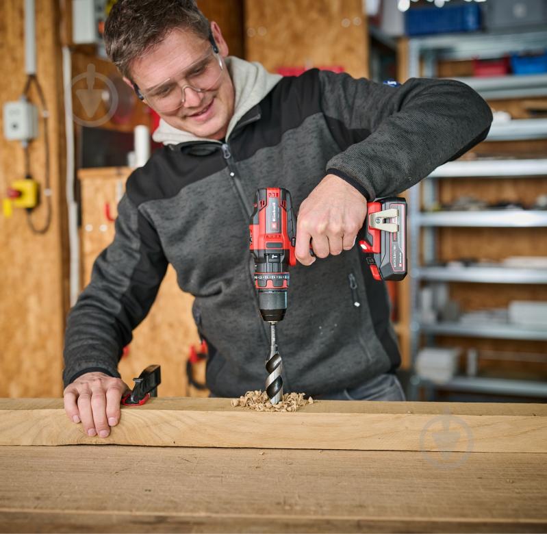 Шуруповерт ударний акумуляторний Einhell PXC TE-CD 18/44 Li-i (1x2,5Ah) 4514287 - фото 3