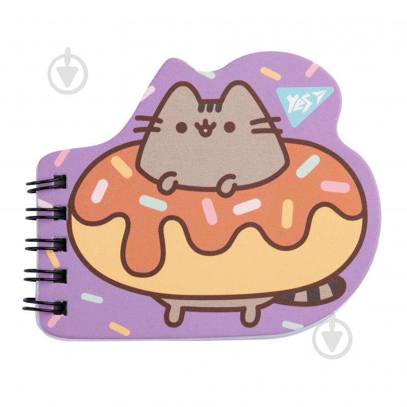 Нотатник фігурний А7/24 Pusheen YES - фото 1