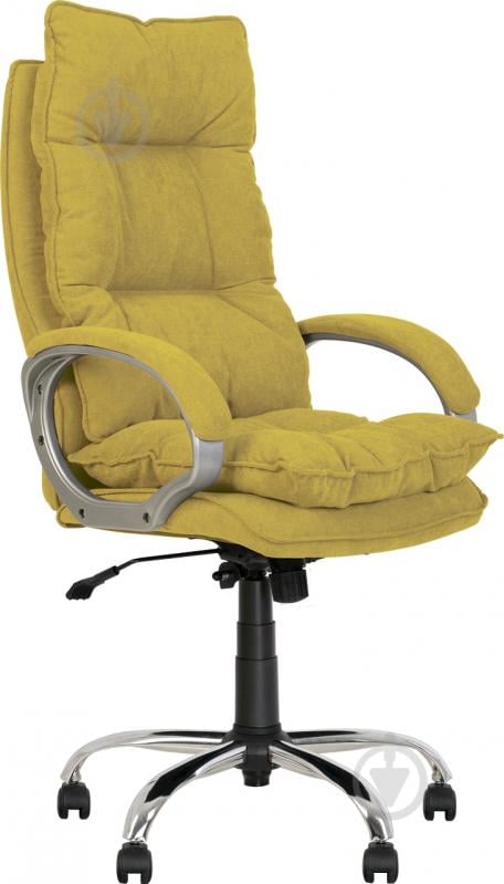 Крісло Nowy Styl YAPPI ANYFIX CHR68 SORO-40 жовто-салатовий - фото 1 Крісло Nowy Styl YAPPI ANYFIX CHR68 SORO-40 жовто-салатовий - фото 1