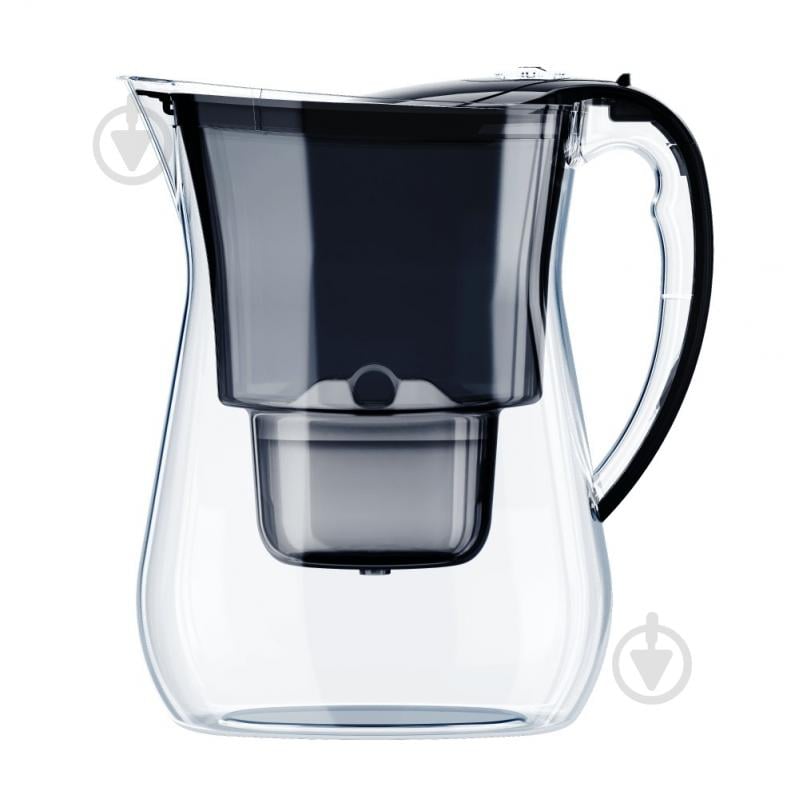 Фильтр-кувшин Аквафор Lago черный - фото 1