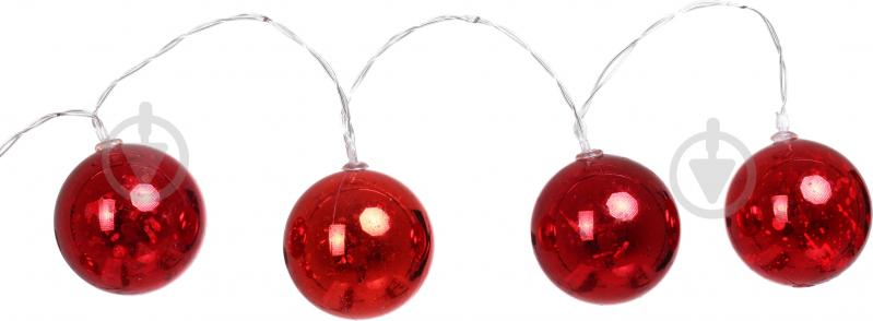 Гірлянда ColorWay Christmas lights ball 6 см CW-MC-LB20U світлодіодна (LED) 20 ламп 3 м - фото 4