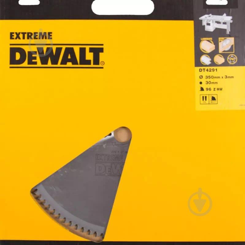 Пильный диск DeWalt 350x30x2,2 Z96 DT4291 - фото 2