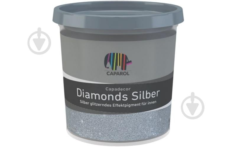 Глиттер Caparol Capadecor Diamоnds 75 г серебристый - фото 1
