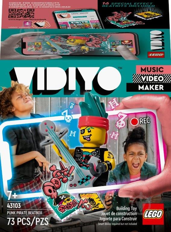 Конструктор LEGO VIDIYO Punk Pirate BeatBox (Бітбокс «Пірат-панк») 43103 - фото 17