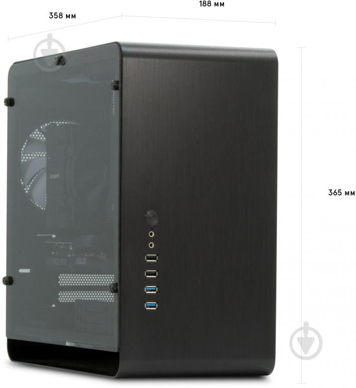 Компьютер Everest Smart (5030_3000) black - фото 5